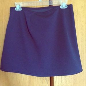 Navy blue skirt
